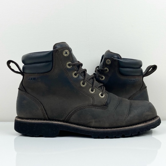 Ll Bean Mens Bucksport Work Boots Brown 